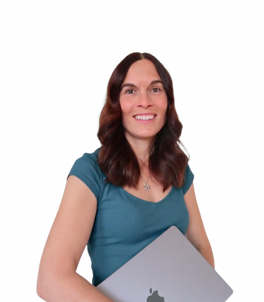 Petra im Kontaktbereich der Website Wie mit KI